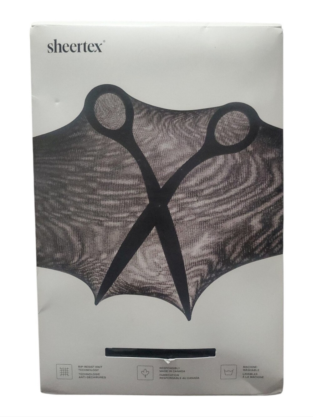 Sheertex 3X Black NWT Control Top Rip Resistant Tight